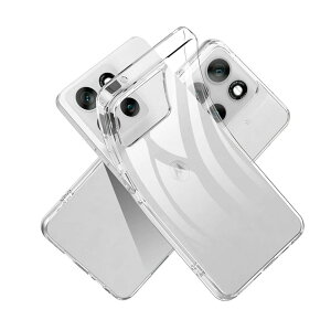 For Moto g66j 5G / moto g66y 5G �p�̃P�[�X �N���A �J�o�[ �X�}�z TPU �����^ TPU �\�t�g ���� �V���R�� Hcsxlcj