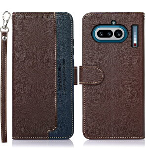 WANWO for Nothing Phone (4a) �P�[�X �蒠�^ for Nothing Phone 4a �J�o�[ ���z�^ �X�g���b�v�t�� [RFID�u���b�L���O] ����PU���U�[ �}�O�l�b�g�J�� �J�[�h���[ ���u���X�^���h�@�\ �ϏՌ� �l�C �֗� ����
