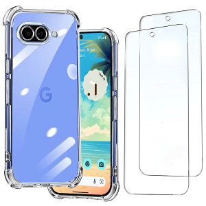 Ausrann �Ή� Google Pixel 10a �P�[�X+[2��] �O�[�O���s�N�Z�� 10a �K���X�t�B���� ���{���Ɏq�� 9H�d�x �����z�� �ώw�� ������ ��U�h�~���� �\�t�ȒP �Ή� Pixel 10a �J�o�[ �o���p�[ �N���A ���� �X