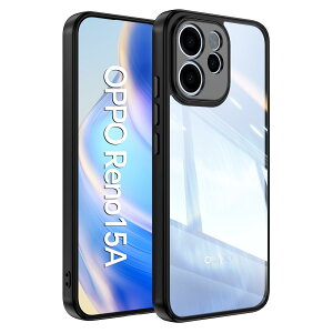Voltup �X�}�z�P�[�X OPPO Reno15 A ��p �N���A�o�b�N�v���[�g ���΂ݖh�~ �w��h�~ �y�� �ϏՌ�