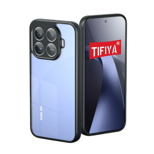 �yTIFIYA�zFor Xiaomi 17T Pro �p �P�[�X �N���A �J�o�[ ���ϖh�~ PC+TPU �ϏՌ� �ČRMIL�K�i �X�g���b�v�����\ �n�[�h �����h�~ �y�� �ʋ�/�V���v�� �����Y�ی� �V���I�~ 17t pro �X�}�z�P�[�X�i����
