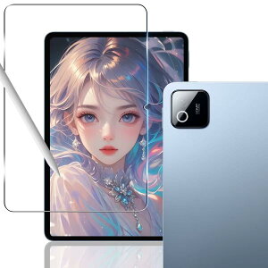 �Ή� Xiaomi Pad 8 Pro / Pad8 / Pad7 / Pad 7 Pro �K���X�t�B���� 1�� �y���{���Ɏq���z �Ή� �V���I�~ Pad 8 Pro / Pad8 / Pad7 / Pad 7 Pro �t�B���� �����K���X xiaomi �^�u���b�g 11.2�C���` �p �ی�t�B���� �P�[
