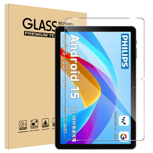 �y1���Z�b�g�z�Ή� PHILIPS T7315/T7315X �K���X�t�B���� �yForgeon�z �^�u���b�g 10.1�C���` �t�B���� �����K���X �S�ʋz�� �w��E����h�~ �C�A�[�� 9H�d�x�Ή� ��U�h�~ �����ߗ� �����x ��������