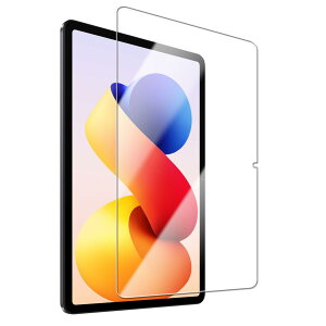KPNS For REDMI Pad 2 Pro �K���X�t�B���� �t���ی�t�B���� ���Y���Ɏq�f�ސ� 9H �\�ʍd�x �����K���X �Ϗ��� ��ʕی�t�B���� 1���Z�b�g