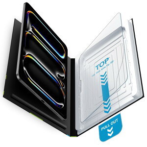 Mothca �A���`�O���A iPad Pro 13�C���` M5 2025/M4 2024�p �ی�t�B���� �K���X�t�B���� ���炳��