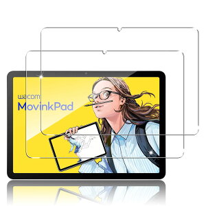 �yCHIZZE�zFor Wacom MovinkPad 11 �p �K���X�t�B���� 2���Z�b�g �����K���X 9H�d�x Wacom MovinkPad 11 11.5�C���` �Ή� �ی�t�B���� �ϏՌ� �����ߗ� �w��h�~ ��U�h�~ �ϋv�� �\��t���ȒP �����z�� �C