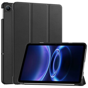 Gosento For REDMI Pad 2 9.7 / Xiaomi POCO Pad C1 �P�[�X (2026����) �X�^���h�@�\�t�� �J���O�ܔ��^�X�^���h�P�[�X PU���U�[ Redmi Pad 2 9.7 4G / Redmi Pad 2 SE 9.7 �J�o�[ (�u���b�N)
