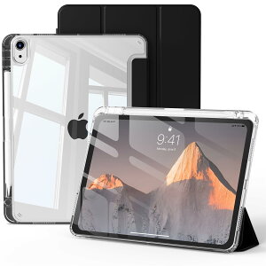 SZPSGC iPad A16 �P�[�X ��11����/��10���� (2025/2022) 11/10.9�C���` ���� �J�o�[ �u���b�N