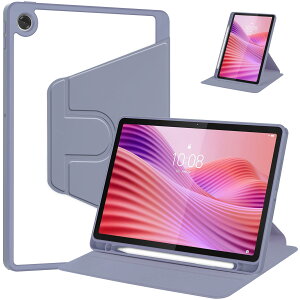 For NEC LAVIE Tab Lite TL103/KAL PC-TL103KAL �P�[�X �J�o�[ 10.1�C���` �^�u���b�g �p �P�[�X CNEVISON 360°��]���X�^���h �I�[�g�X���[�v�@�\ �N���A�����o�b�N �ϏՌ� �y�� ���^ �C�菝�h�~ �S�ʕی�J