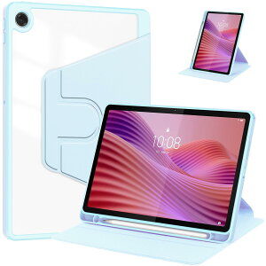 For NEC LAVIE Tab Lite TL103/KAL PC-TL103KAL �P�[�X �J�o�[ 10.1�C���` �^�u���b�g �p �P�[�X CNEVISON 360°��]���X�^���h �I�[�g�X���[�v�@�\ �N���A�����o�b�N �ϏՌ� �y�� ���^ �C�菝�h�~ �S�ʕی�J