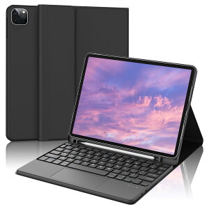 �y2026�N�����Łz�^�b�`�p�b�h���� iPad Air 11 �C���`�L�[�{�[�h�t���P�[�X(M2 2024 M3 2025) iPad Air ��5���� ��4���� �L�[�{�[�h iPad pro 11 ��4/3/2/1���� ���p Bluetooth�L�[�{�[�h�J�o�[ �E���� �蒠�^