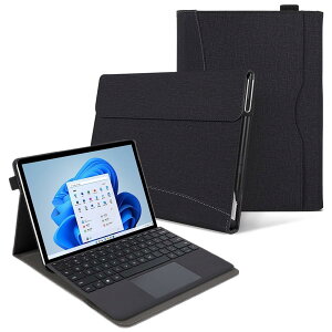 Surface Go 4/3/2/1 10.5�C���`�p�� �P�[�X ������ �c�[�g���z�F �u�b�N�� ���ޓ��� �|�P�b�g�t�� �T�[�t�F�X go 4 3 2 1 ��p�J�o�[ �J�[�h���[ �y�����[ �X�^���h�@�\ �L�[�{�[�h�����[�\ �S�ʕ�