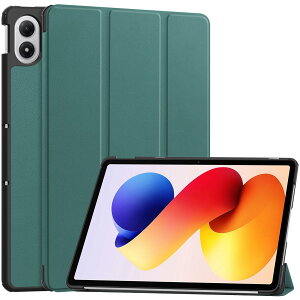 �yMoahsiuny�zFor Redmi Pad 2 Pro/Xiaomi POCO Pad M1 12.1�C���` �P�[�X ���^ PU ���U�[ �X�}�[�g �J�o�[ ���h�~ �n�[�h �y�� �ϏՌ� �O�܂� �E�F�C�N�A�b�v �X�^���h �I�[�g�X���[�v �@�\ (�Z����)