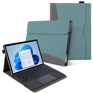 Surface Go 4/3/2/1 10.5�C���`�p�� �P�[�X ������ �c�[�g���z�F �u�b�N�� ���ޓ��� �|�P�b�g�t�� �T�[�t�F�X go 4 3 2 1 ��p�J�o�[ �J�[�h���[ �y�����[ �X�^���h�@�\ �L�[�{�[�h�����[�\ �S�ʕ�