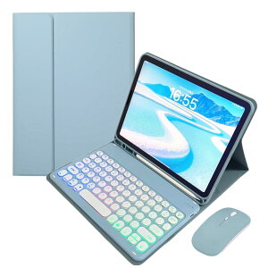 �}�E�X�t�� iPad ��11���� ��10����p�� �L�[�{�[�h�P�[�X ���C���{�[�o�b�N���C�g�t�� ���g�����ی^�L�[ iPad A16 11�C���`/10���� 10.9�C���` 2025/2022�p�� �J���t���L�[�{�[�h �}�O�l�b�g������