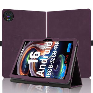 For HiGrace KB1004S/KB1001L/FancyDay KB1001 ��p�P�[�X HiGrace �^�u���b�g 10�C���` Android16 �p�ی�P�[�X �莝���o���h�t�� �����₷�� �X�^���h�@�\ ���p�x�Ή� �����^�� �ϏՌ� �����h�~ (�p�[�v��)