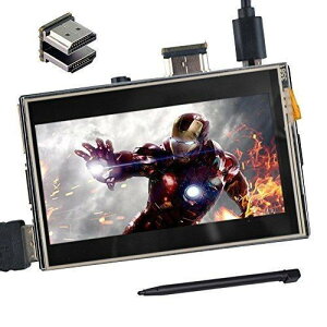 OSOYOO HDMI 3.5C`LCDfBXvC j^[ ^b`XN[ Raspberry Pi 3 2 Model B ɑΉ (3.5" HDMI LCD)