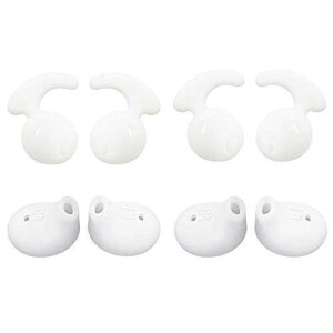 A-Focus �C���[�s�[�X SONY WI-SP500 �Ή� �t�B�b�g������ ���������� �t�b�N�^2�y�A �{ �y�^2�y�A WI-SP500�C���z���J�o�[ WI-SP500 �C���[�`�b�v4�y�A�Z�b�g �z���C�g S7W4 White�@4�y�A