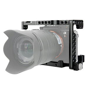 NICEYRIG �J�����P�[�W Sony A7 / A7III / A7MIII / A7RIII / A7RII / A7SII / A7II / A7S / A7R�J������p�P�[�W HDMI�P�[�u�����b�N�N�����v�t�� DSLR���� �B�e�A�N�Z�T���[ DSLR���� �[140