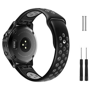 ATiC GARMIN Fenix 5 / Fenix 6 / Fenix 5 Plus oh K[~ poh rvoh X}[gEHb`oh iVR xg y ϋv\ 235mm-195mmrtBbg Forerunner 935/Appr