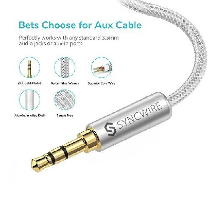 世界的に 2分配ケーブル ステレオミニ オーディオ分配ケーブル 3 5mm ヘッドホン延長ケーブル