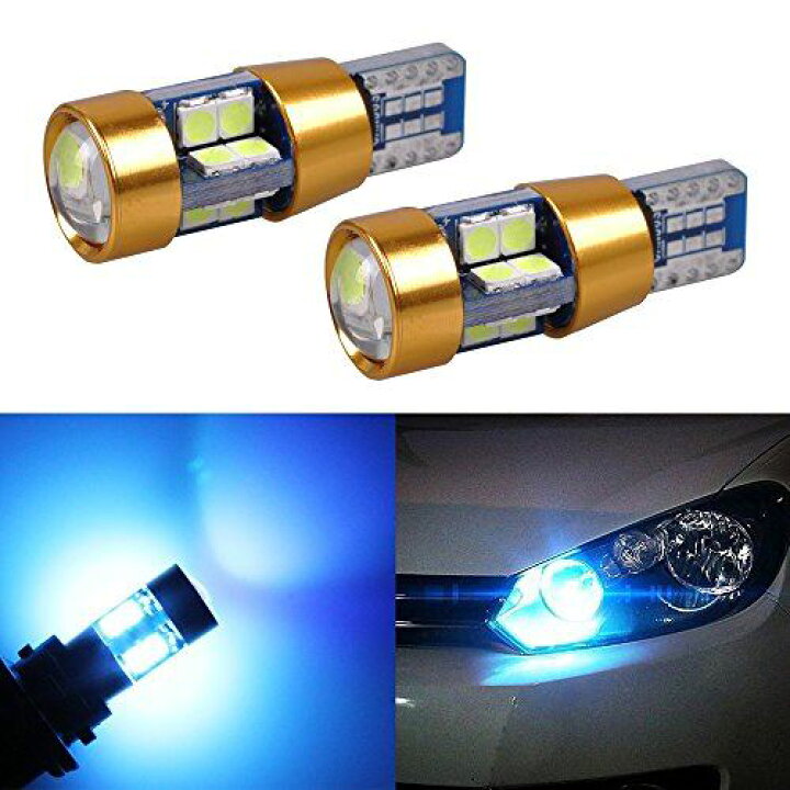 楽天市場 ポジションランプ T10 Led アイスブルー ブルー スモール Led電球 T10 ナンバー ポジション ルームランプ ライセンスランプ クリアランスランプ 車幅灯 12v 車 バイク 汎用 ウェッジ Ledバルブ W5w Ledランプ 高輝度 3030smd 19連 拡散レンズ 2個セット Wes Store