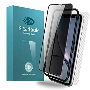 Klearlook iPhone XR tB uvCoV[h~n Sʕیv KX `h~^Cv̒ߗ P[XɊ tՂt CA[ tJo[it1{w1 
