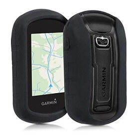 kwmobile Garmin eTrex Touch 25 / 35 用 ケース - ナビゲーション シリコン カバー - 保護ケース 黒色