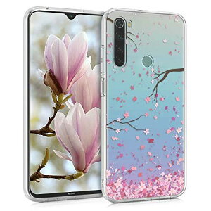 kwmobile Xiaomi Redmi Note 8 �p �P�[�X - �X�}�z�J�o�[ - �g�� �ی�P�[�X ���s���N/�������F/����