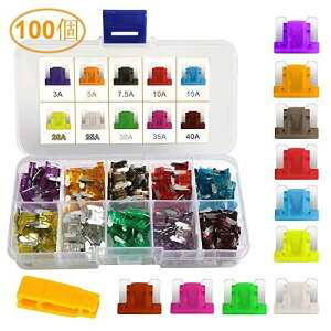 ARTGEAR 100 wq[Y ԃu[hq[Y3A 5A 7.5A 10A 15A 20A 25A 30A 35A 40Aq[YEHt-ԗp KXq[Y/5*20mm