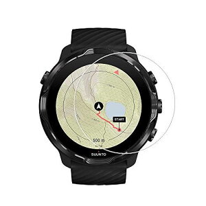 Zshion SUUNTO 7 SUUNTO7 �K���X�t�B���� �����K���X �t���ی�t�B���� �����ߗ� �C�A�[�� �w��h�~ �d�x9H (������) �y2���p�b�N�z