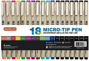 Shuttle Art }y ɍׂ؃ 12F 18{Zbg y  a0.150.5mm܂ ׏ ɍ׃C ׎ ό ϐ j[hy ` fUC  R~bN XPb` CXg m[h  