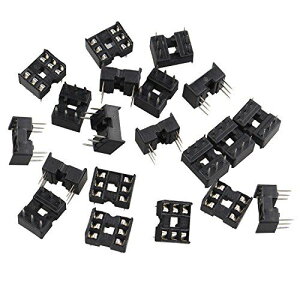 20�� IC�\�P�b�g6�s�� DIP 2.54mm �A�_�v�^�[ �͂� �^�C�v �\�P�b�g �_�u�� �s�b�` PCB�̂��߂̑傫���d�q���i
