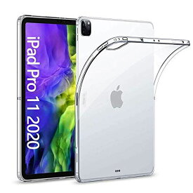 iPad Pro 11 ケース 2020 [Gos Elec] iPad Pro 11インチ 2020用 カバー TPU クリア シリコンカバー 全面保護 耐衝撃 高透明度 保護カバー iPad Pro 11 2020