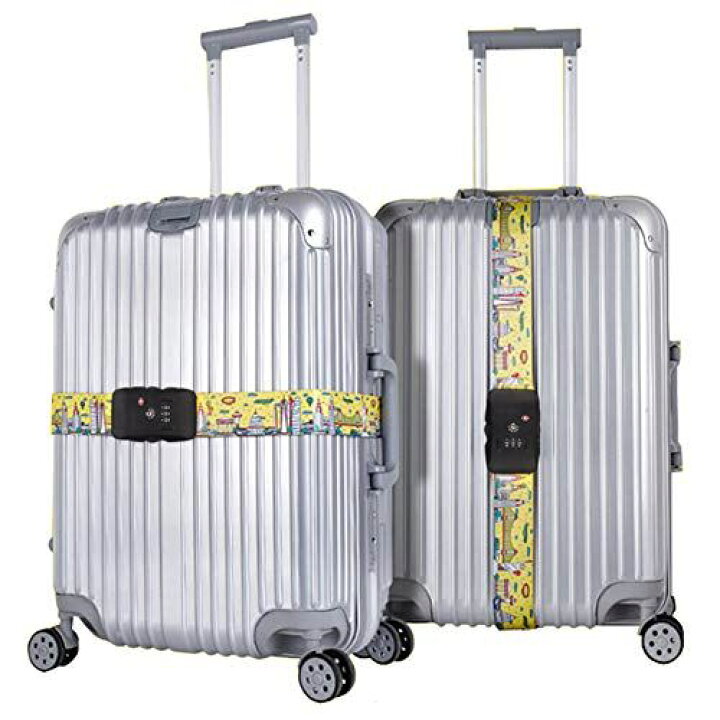市場 Fangxi スーツケースベルト 調整可能 荷物ストラップ ワンタッチ式 固定ベルト 荷物固定バックル