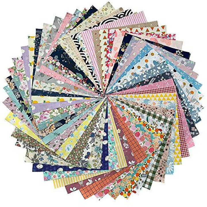 楽天市場 花柄 30 30cm はぎれ布 セット パッチワーク用 棉 生地 カットクロス 可愛い布地 福袋 Guqi 50枚 Wes Store