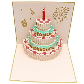 楽天市場 誕生日ケーキ ポップアップカードの通販