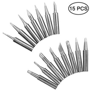 SENHAI 15 PCS 900M-T͂񂾂Đ݊̂HAKKO 936C937C907AAttenAQuickAAoyueAYihuaAVastarASywonATabigerASOAIYX-Tronic͂񂾕tXe[V - 15̃^Cv