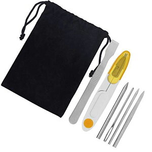 COOLBOTANG 8本 パラコードニードル ステンレス スチール パラコード針 手縫い針 シャフト 編み物 ブレスレット用 クラフト用品 巾着袋付き 裁縫道具 シャフト 手芸用品 ハンドメイド 制作道具