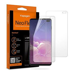 Spigen y2z Galaxy S10 Plus tB Sʕی CA[ tیtB P[XƊ TPUtB \蒼\ G蔲Q tJo[ (Neoflex) (606FL25994)