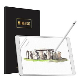 Nimaso iPad 10.2 (8世代 2020 / 7世代 2019) ペーパーライク フィルム 上質紙のような描き心地 失敗なしで即貼り付け可能 反射低減 アンチグレア 第7世代 10.2 インチ