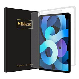 【アンチグレア】 Nimaso iPad Air4 2020 ガラスフィルム iPadPro11 2020 第2世代 2018 第1世代 液晶保護 フィルム 反射防止 サラサラな手触り【ガイド枠付き】 10.9 / 11 inch