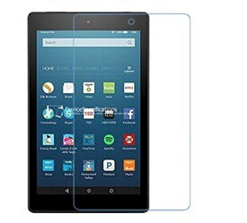 Amazon Kindle Fire HD8 (2017 Newモデル) 専用 指紋防止 気泡が消える液晶保護フィルム 光沢タイプ クリアーシール「505-0027-01」