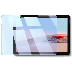 マイクロソフト Surface Go 2 2020 専用 ガラスフィルム 10型 / 90％ ブルーライトカット/眼精疲労軽減 保護フィルム/強化ガラス 全面保護 指紋防止 気泡防止/サーフェス ゴー 2【WANLOK】9H 2.5D 0.3mm SurfaceGo2 Blue