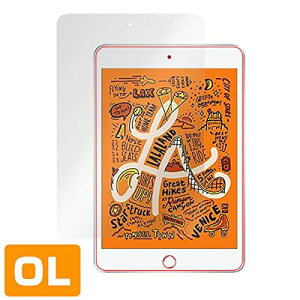 iPad mini (5 2019) / iPad mini 4 p { w䂪ڗȂ ˖h~tیtB OverLay Plus OLIPADM4/4