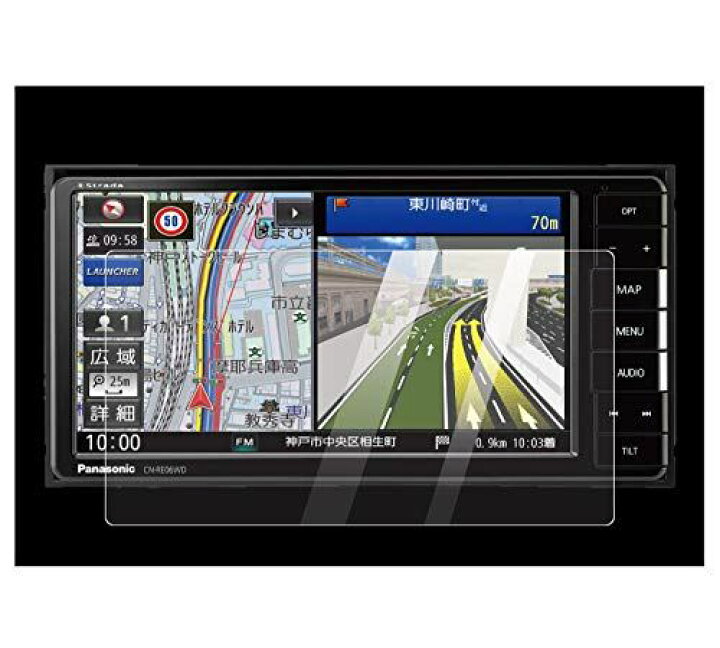 楽天市場】[7V型ワイド] パナソニック カーナビ ストラーダ CN-RE06WD 