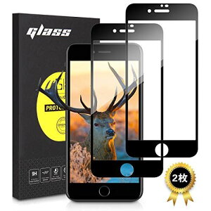 iPhone SE KXtB 2 (2020) / iPhone8 / 7 / 6S p SʕیtB KX 2.5DEhGbW {Ɏqdx9H ߗ  ACtH SE 񐢑 KX(2)