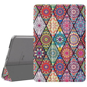 iPad mini4 P[X TiMOVO iPad Mini5 P[X 5 / 4Kp  ^ PU U[ LYh~ O܂ TPU X^h Ռz I[gX[v@\t Rhombic Mandala