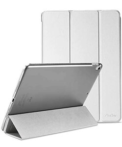 ProCase iPad Pro 10.5�P�[�X �X�}�[�g ���X���� �X�^���h �t�H���I�ی�P�[�X �������t���X�g �o�b�N�J�o�[ �Ή��@��FiPad Pro 10.5 2017 / iPad Air 3 2019 - �V���o�[ Air 3/iPad Pro 10.5''