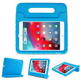 ProCase iPad Mini 5 / Mini 4 キッズケース 、耐衝撃性 ハンドルとキックスタンド機能 軽量バンパーケース 対応機種： iPad Mini 5th Gen 2019 / iPad Mini 4 2015 -ブルー iPad mini 4/5 7.9"